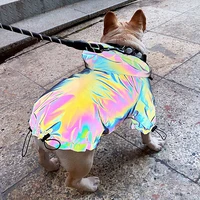 fashion pet dog clothes cool colorful reflective coat waterproof reflective pet jacket dog cat coat for small medium large dogs