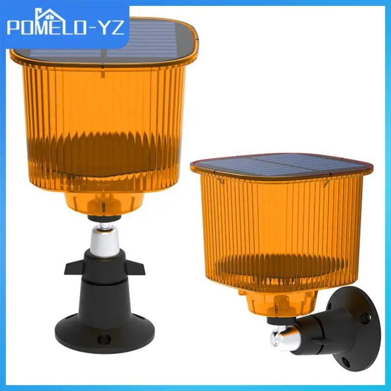 Multiple Sound Deterrent Device Recording Function Solar Cat Dog Repellant Outdoor Wild Animals Alarm Siren Strobe Alarm Light