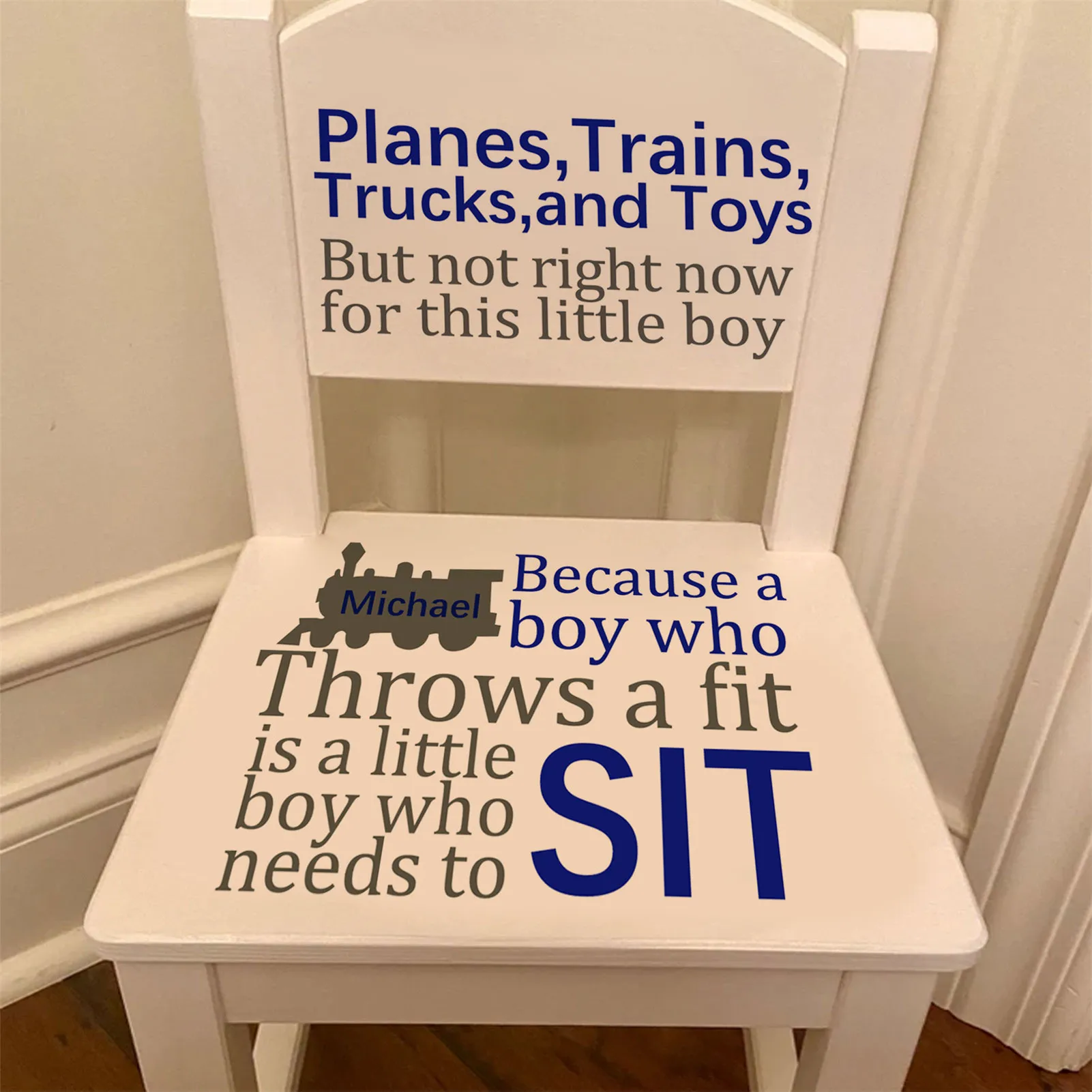

Time Out Chair Sticker Innovative English Letter Stickers Children Early Education Sticker For Home Decoration 2 Pieces