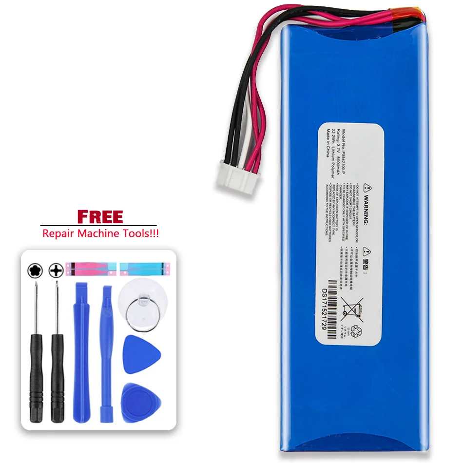 

Battery P5542100-P 6000mAh For JBL Pulse2 Pulse3 Pulse 2 Pulse 3 Outdoor Speaker