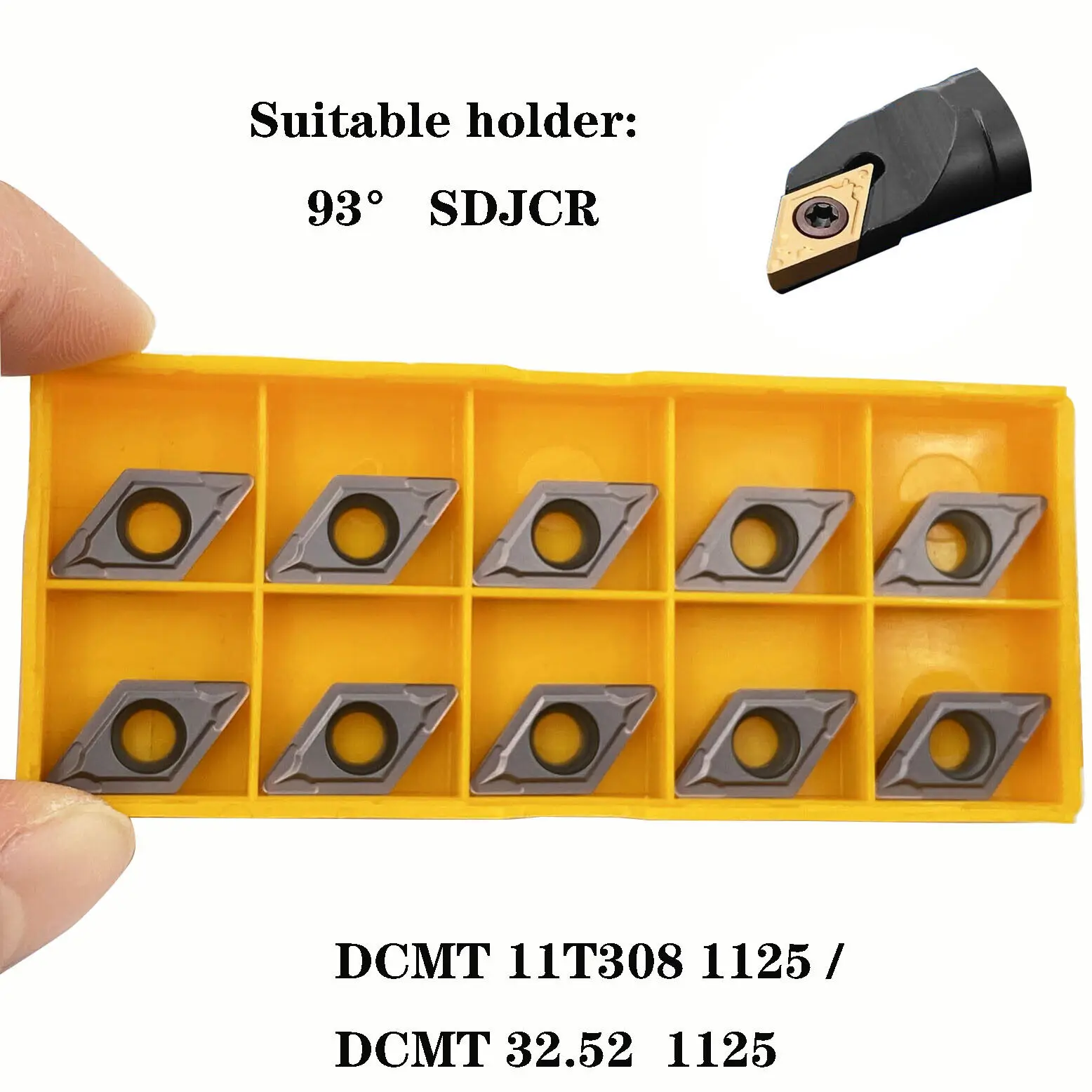 Рисунок 5 - Твердосплавные пластины DCMT11T308 DCMT32
