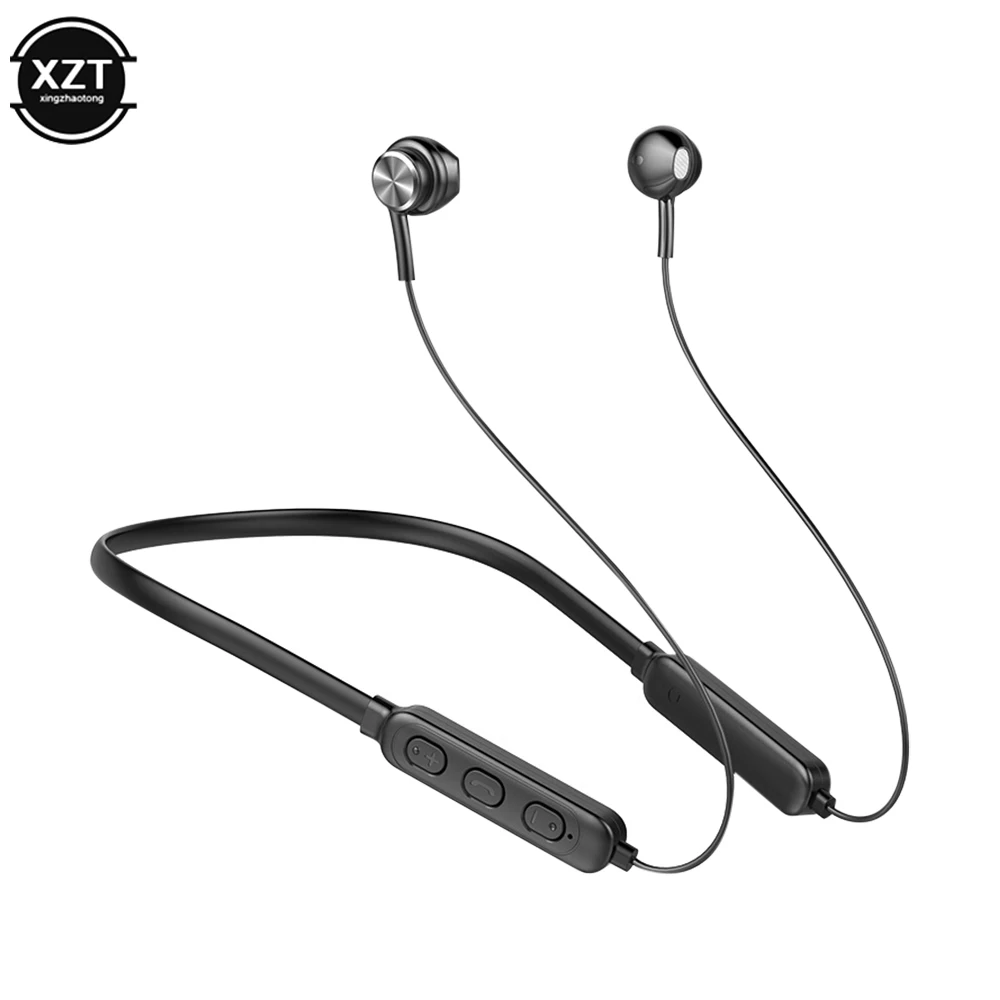 Магнитные беспроводные Bluetooth-наушники стерео Музыкальная гарнитура с шейным