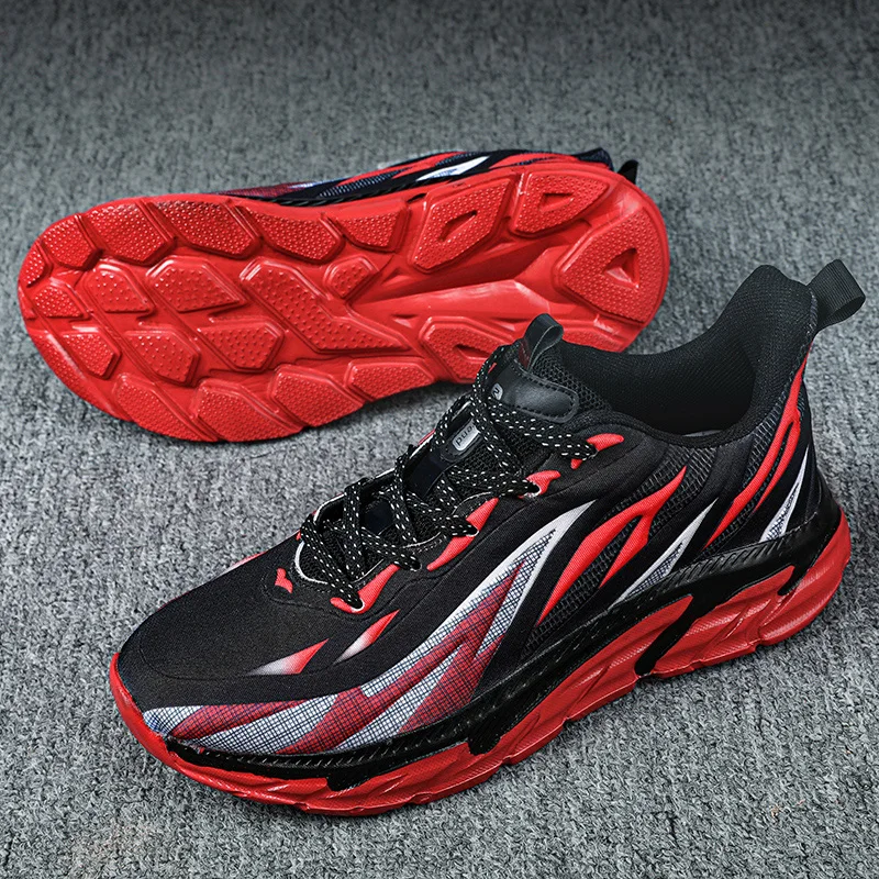 Fashion Sneakers Men Running Shoes Comfortable Breathable Father Footwear Platform Increasing Height Casual Sports Shoes