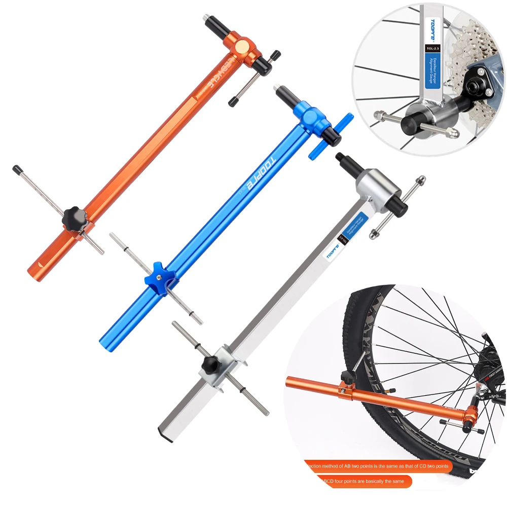 

Bicycle Derailleur Aligner Hanger Mountain Bike Tail Hook Alignment Corrector Tools Alignment Cycling Repair Tools Accessories