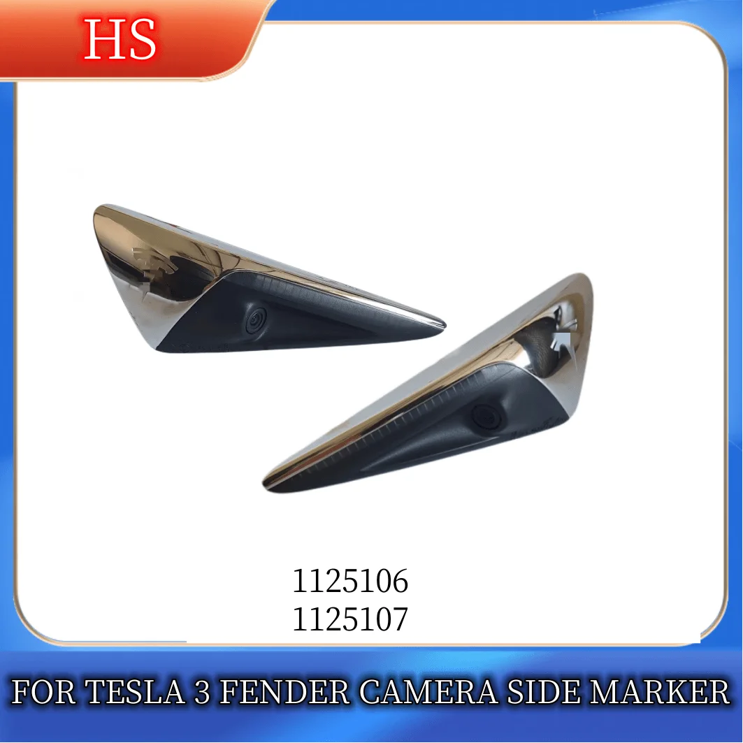 

FOR TESLA MODEL 3 FENDER CAMERA SIDE MARKER LH RH 2017 2018 2019 2020 OEM 1125106 1125107