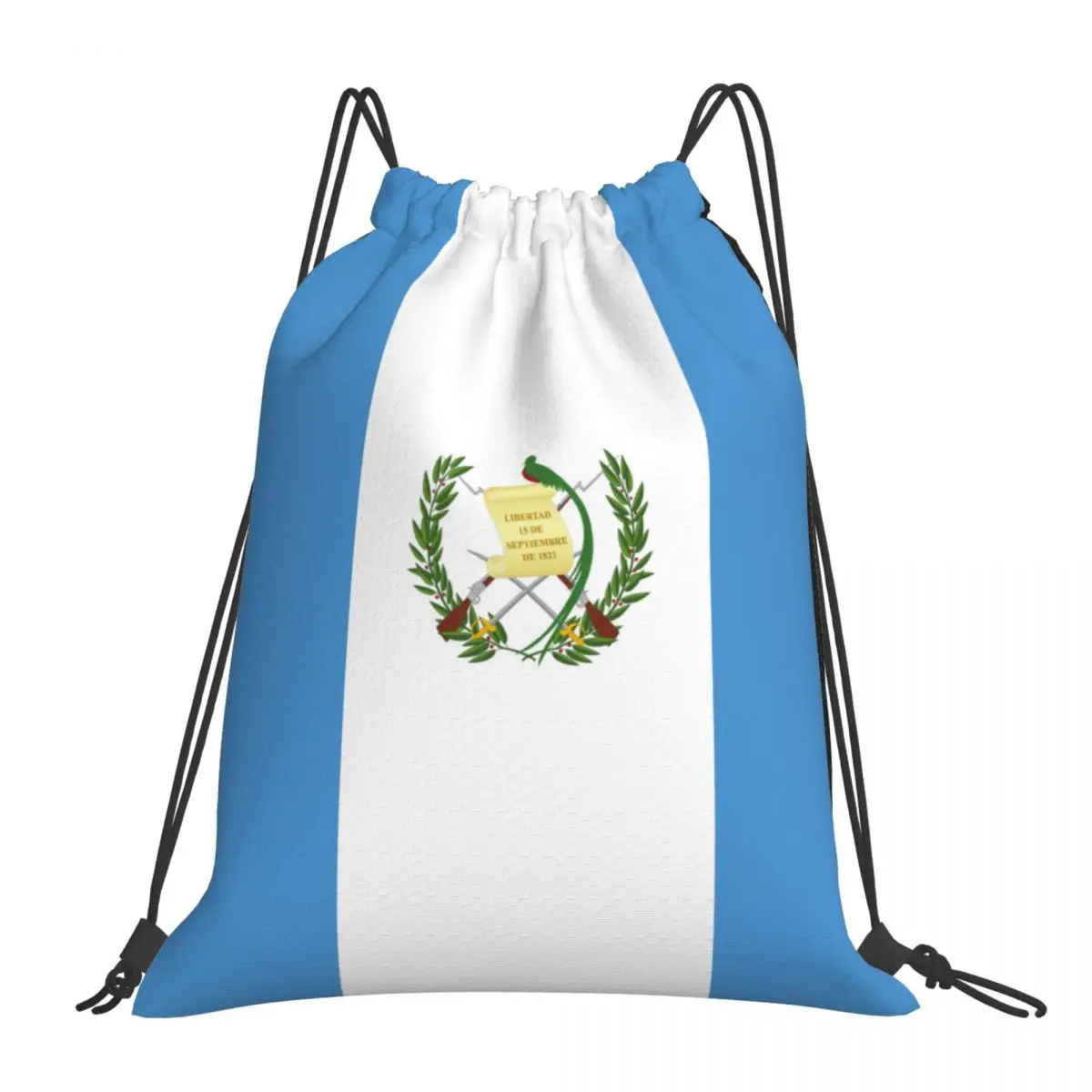 

Women Shoulder Bags Drawstring Purse Adjustable Strap Fashion Outdoor Backpacks Flag Of Guatemala