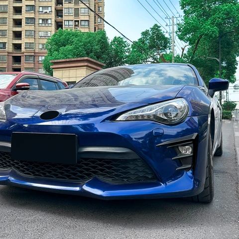 Для Toyota GT86 2017-2020 поздний этап передний ветровой нож спойлер комплект кузова модификация глянцевый черный