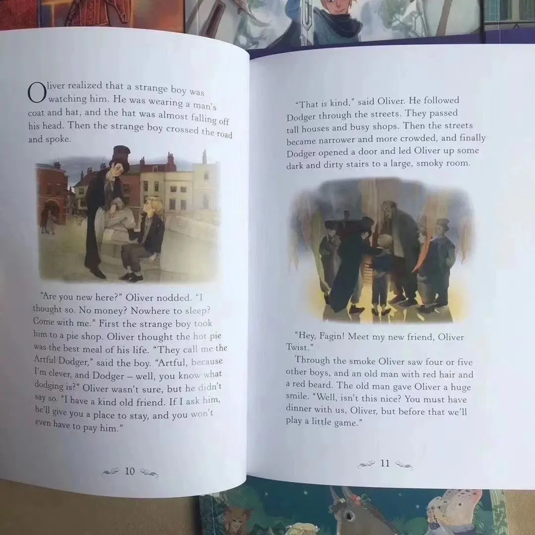 Cena 14 Książek/zestaw Usborne Angielski Czytnik Poziom 1-3 Stopniowane Czytanie Punkt-czytanie Edycje Dziecięca Książka Obrazkowa Komiksów Libro