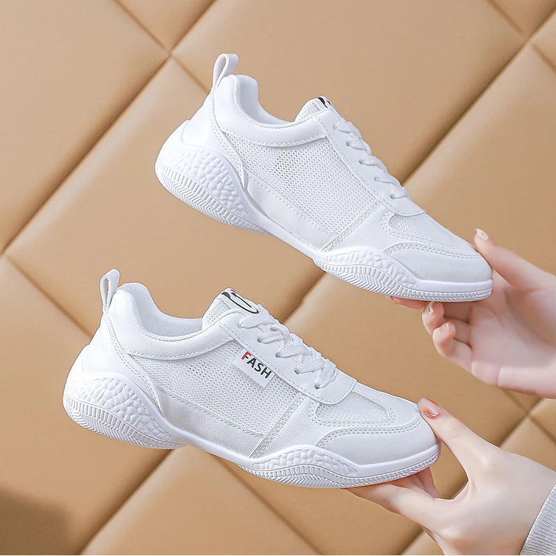 Breathable Women Vulcanized Shoes Lightweight Female Sneakers Outdoor Tennis Shoes Anti-slip Women Casual Sneakers Free Shipping