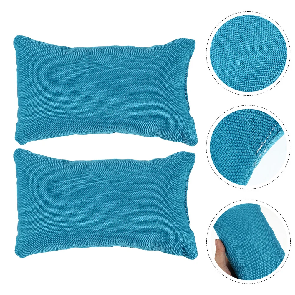 

2pcs Chinese Medicine Pulse Diagnosis Pillows Diagnostic Cushions (Blue)