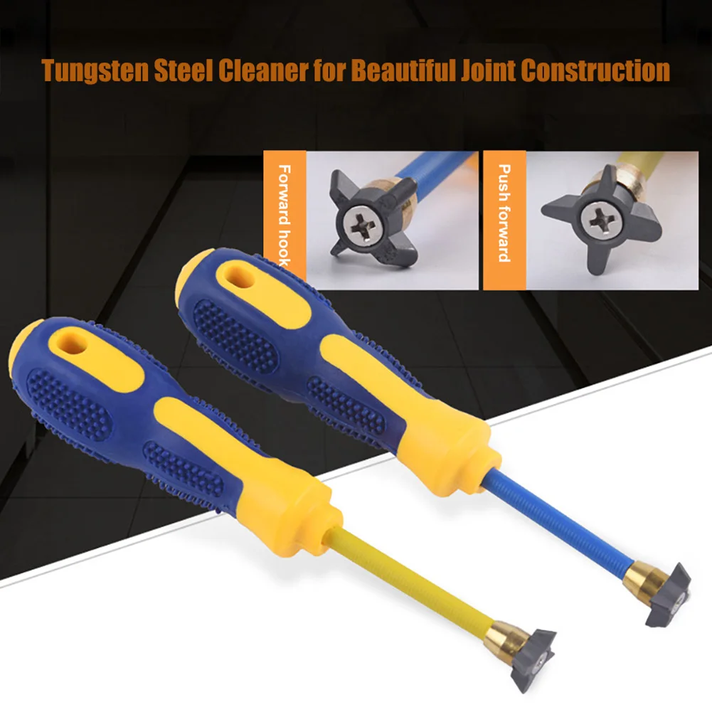 

1pcs 4 In 1 Crack-cleaning Cone Tungsten Steel Seam Cleaner Wiping Heads