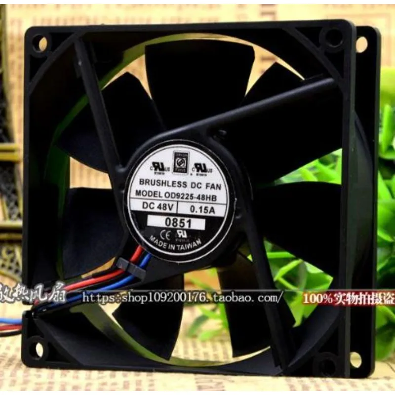 Fan For Orion Fans Od9225-48hb 48v 0.15a 9025 9cm Silent Cooling Fan 90x90x25mm