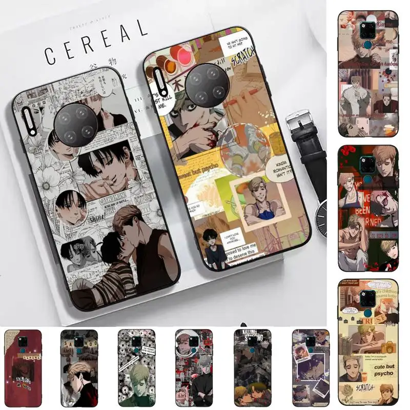 

Bandai Killings Stalking Anime Phone Case for Huawei Mate 20 10 9 40 30 lite pro X Nova 2 3i 7se