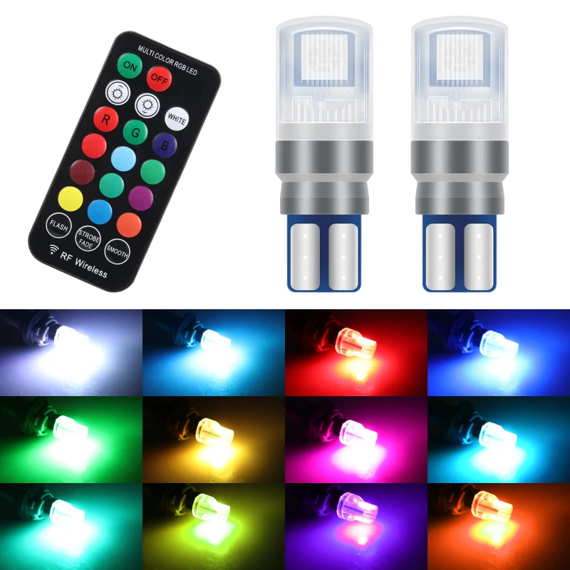T10 W5W RGB светодиодный 5050SMD