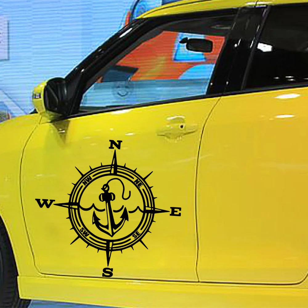 Красивая фотография автомобиля интересная наклейка черный/Серебряный