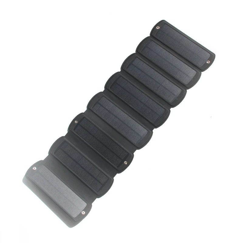 

16W Solar Battery with Carabiner 5V Solar Power Polysilicon Solar Plate Portable for Outdoor