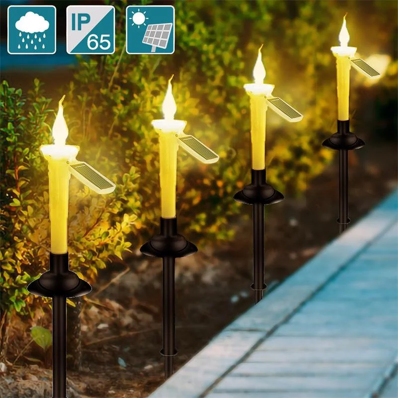 S Waterproof Led Solar Lamp For Outdoor Garden Lawn Pathway 