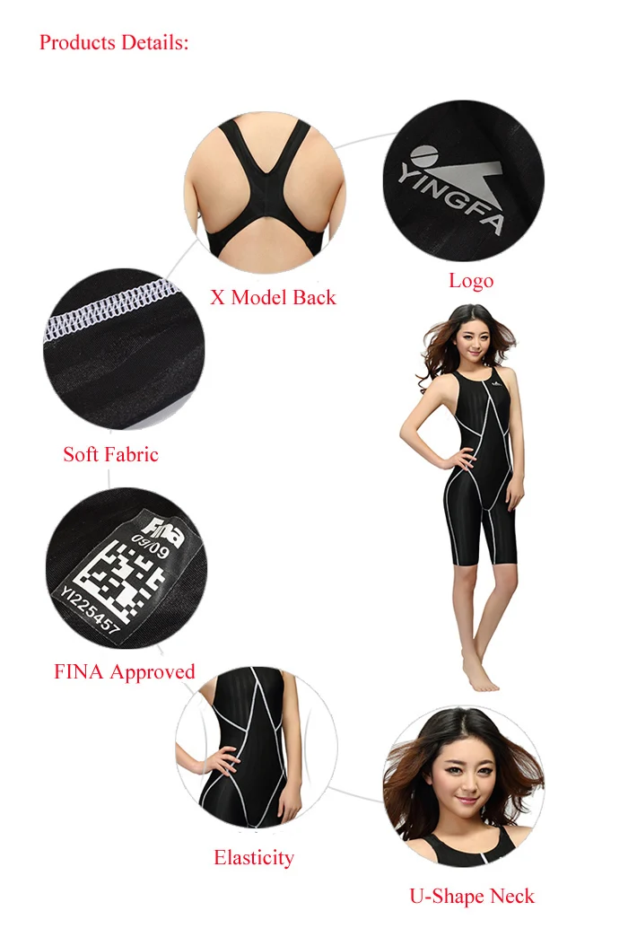 Yingfa VaporWick конкурс Водонепроницаемый устойчивая к хлору Для женщин Одна деталь