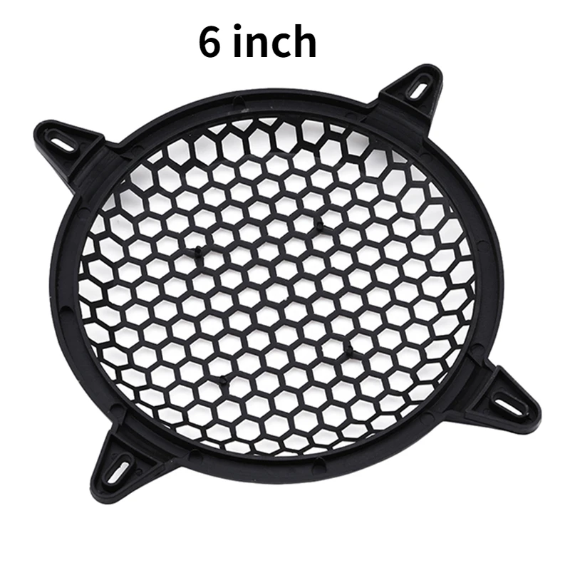 

Новый 6/8/10/12-дюймовый защитный сетчатый чехол для динамика, сетка для автомобильных динамиков, усилитель мощности, круговой блок, сетка, решетка звукового ящика