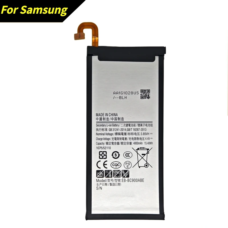 Фото 100% новый высококачественный аккумулятор EB-BC900ABE 4000 мАч для Samsung Galaxy C9 Pro SM-C9000 C9008 C900F C900Y, замена батареи телефона + инструменты №2