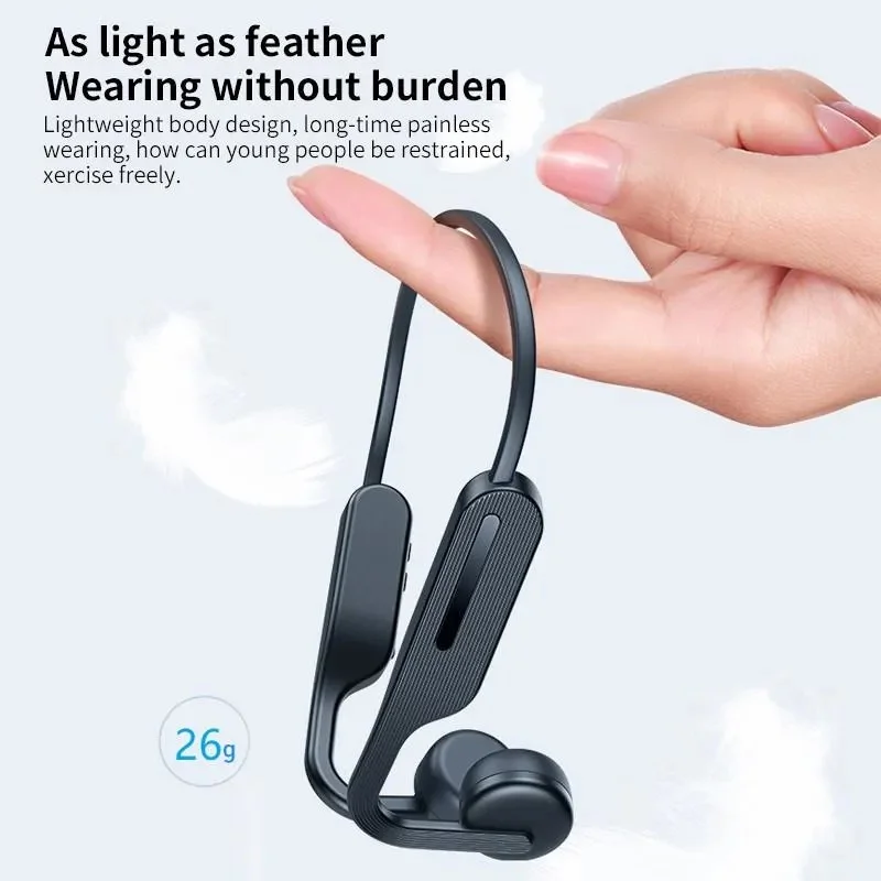 Спортивная гарнитура на открытом воздухе наушники с костной проводимостью и