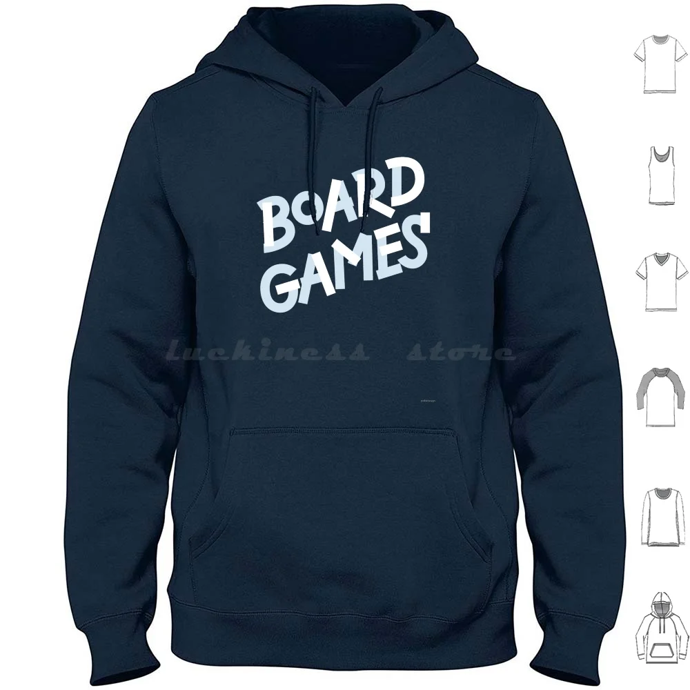 Настольные игры Blueish Толстовка из хлопка с длинными рукавами Игры для геймеров