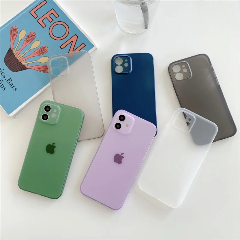 

Ультратонкий матовый полипропиленовый чехол JOME для iPhone 13, 12, 11 Pro Max, XR, X, XS, 6, 7, 8 Plus, SE2 Mini, роскошный противоударный тонкий прозрачный жесткий ч...