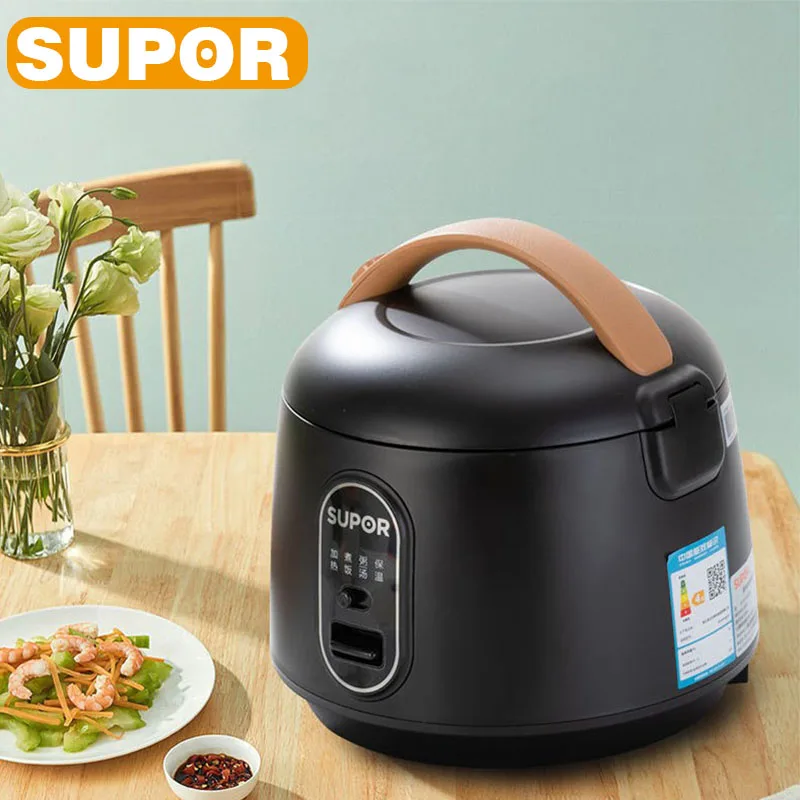 

SUPOR 1.6L Rice Cooker Portable Micro-pressure Quick Cooking Electric Cooker Non-stick Pan Liner Small Kitchen Appliances 220v