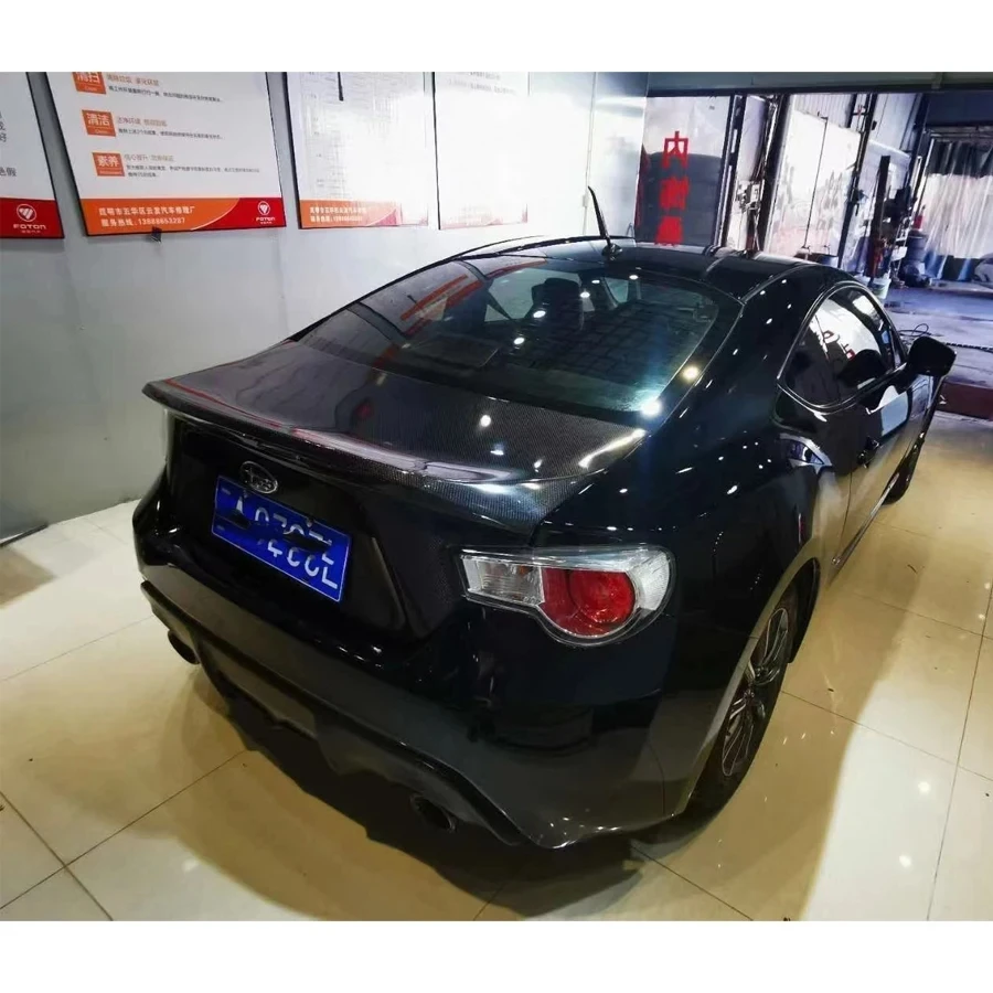 Стильная крышка багажника из углеродного волокна для Toyota GT86 Subaru BRZ закрывает