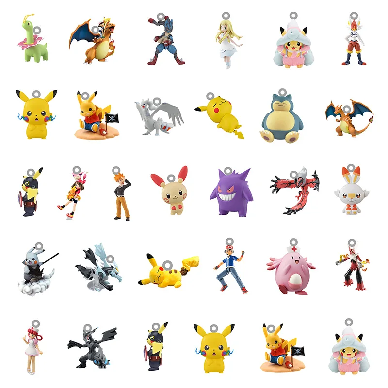 

Bandai Acrylic Resin Pokemon Game Pikachu Pendant Jewelry Findings Flat Charms Animation DIY Making Accessories Jewelry FSD859