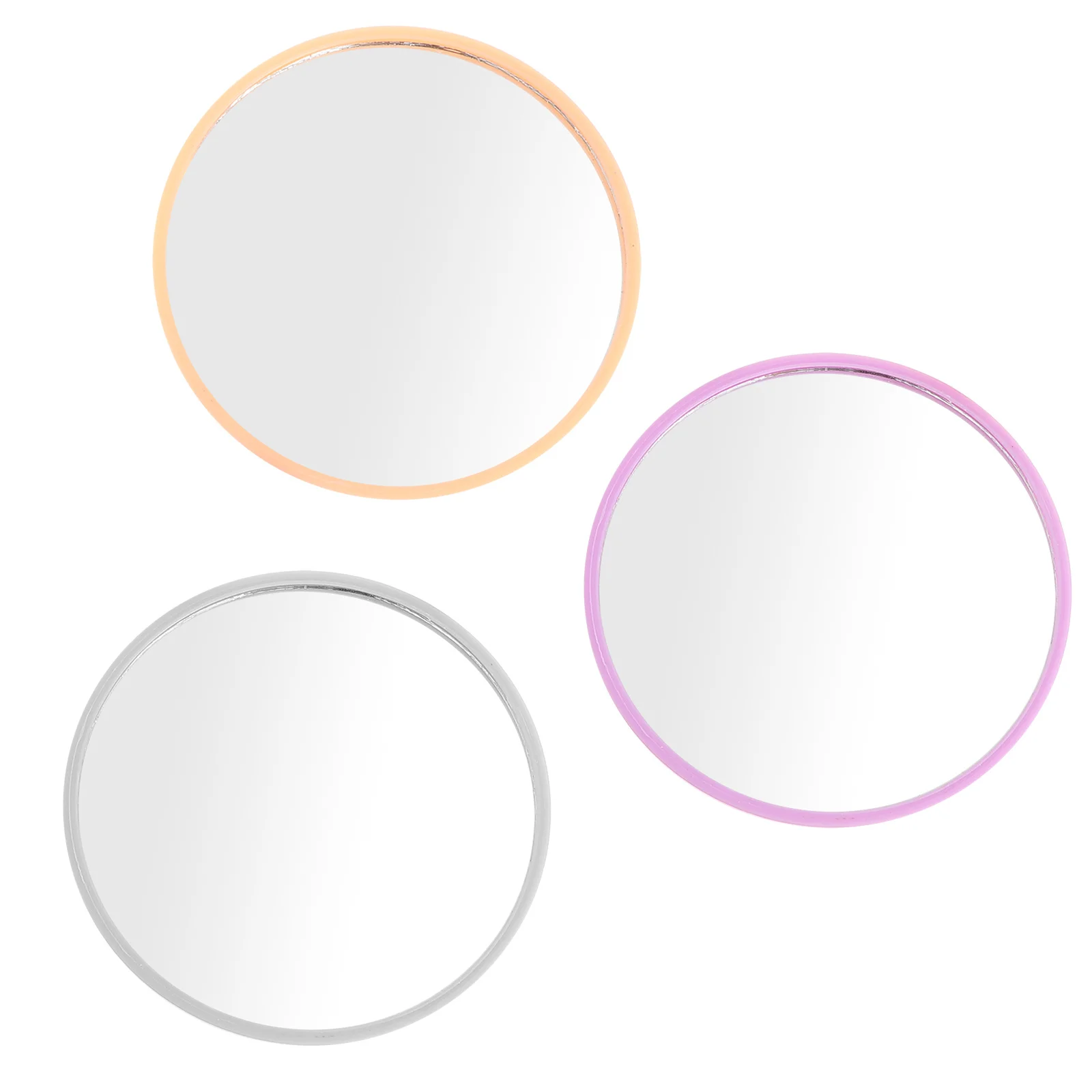 

Mirror Compact Makeup Miniround Pocketpurse Portable Travel Personal Bulk Womenhand Mirrors Looking Folding Set Girls Cute