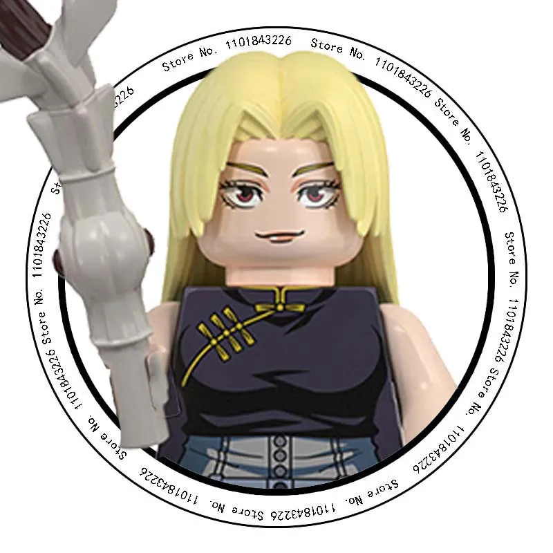 Блочный конструктор Jujutsu Kaisen Bleach Itadori Yuji Gojo Satoru Ryomen Sukuna