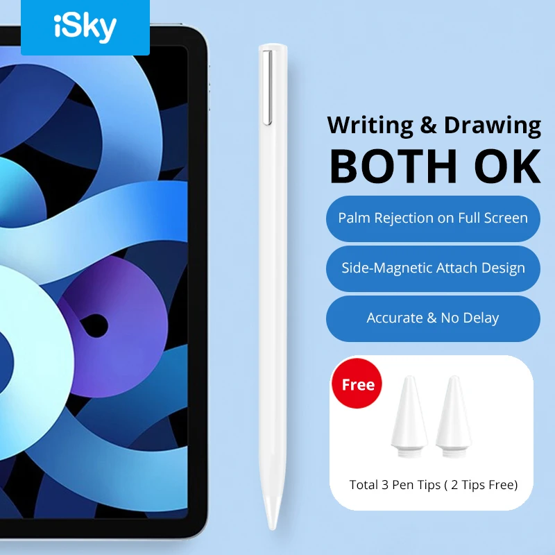 

iSky Brand For Apple Pencil For iPad Drawing Touch Pen