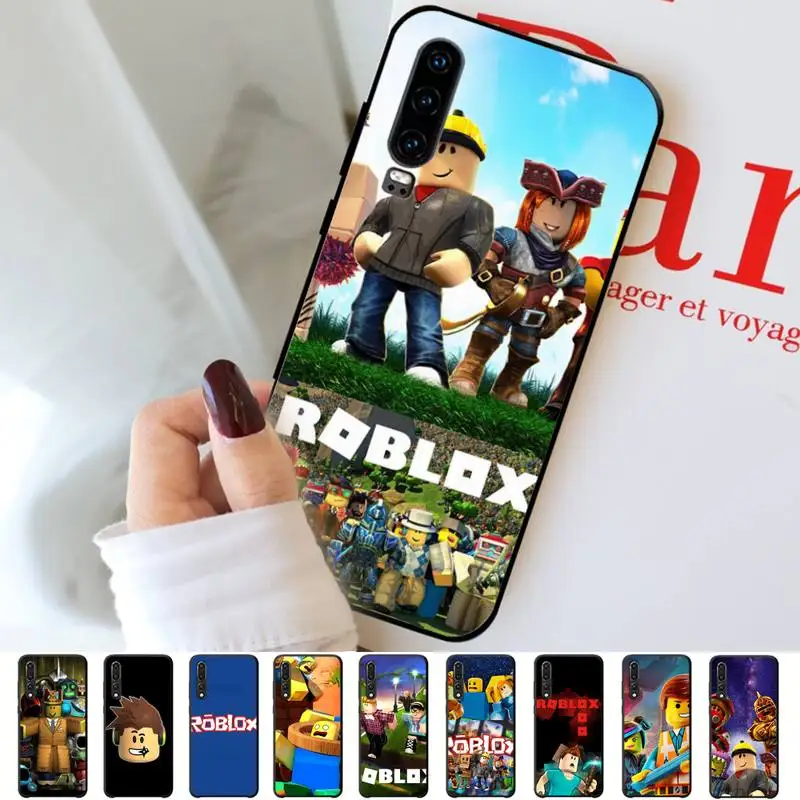 

Sandbox Game D-DynaBlockses Robloxess Phone Case for Huawei P30 40 20 10 8 9 lite pro plus Psmart2019