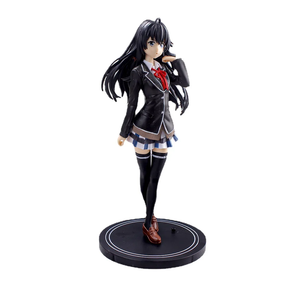 

Anime Yukinoshita Yukino Action Figure Toys My Teen Romantic Comedy PVC Collection Figures Toys Car Decoration Kids Gifts s296