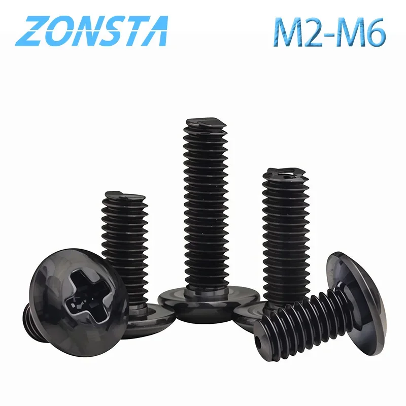 

Винты ZONSANTA M2 M2.5 M3 M3.5 M4 M5 M6 черные