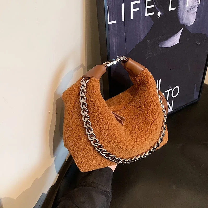 Модные шерстяные сумки-Хобо через плечо женские сумки-тоуты и кошельки новинка