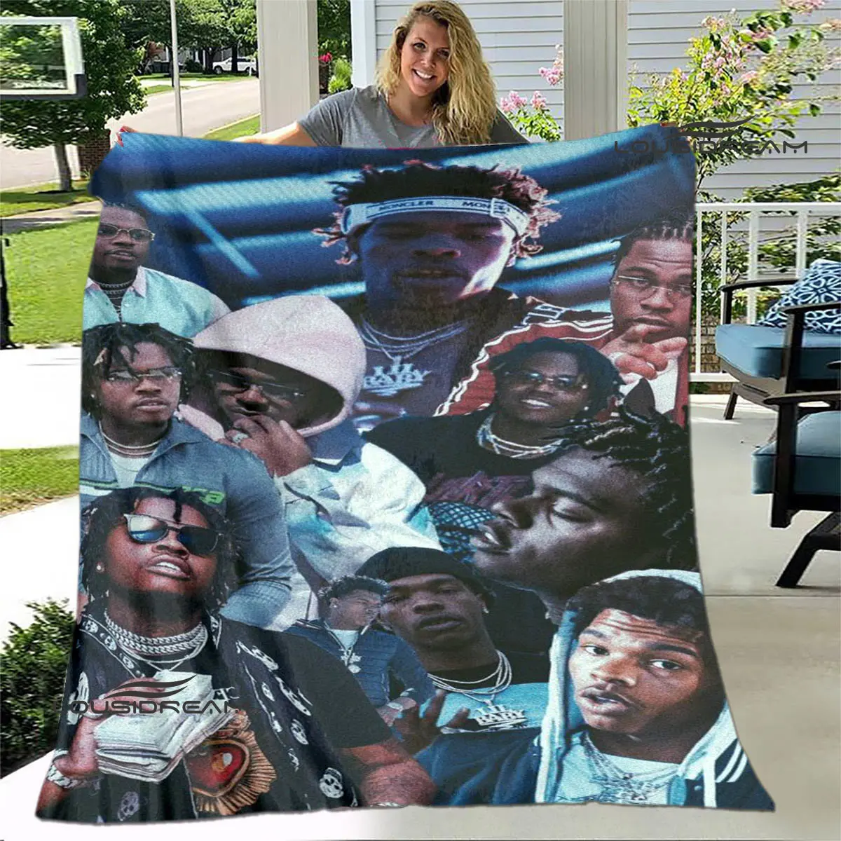 Одеяло детское с принтом в стиле хип-хоп