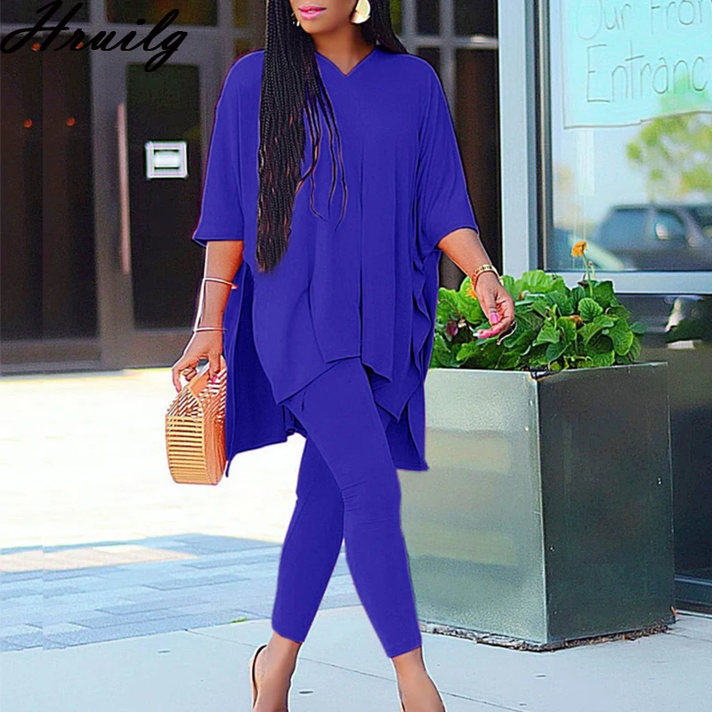 Осенняя одежда для женщин комплект из 2 предметов топ с коротким рукавом и