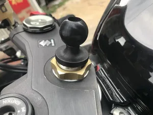 Опора для камеры, простая установка, выдолбленный держатель для телефона с шаровой головкой, практичный держатель сделай сам для вилки на руль мотоцикла и велосипеда