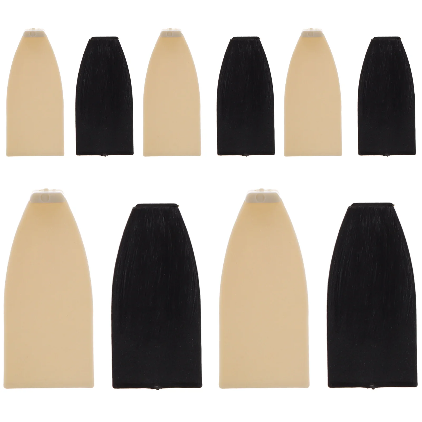 

10pcs Plastic Cello Bow Tips Violin Cello Viola Accessories Cello Bow Parts