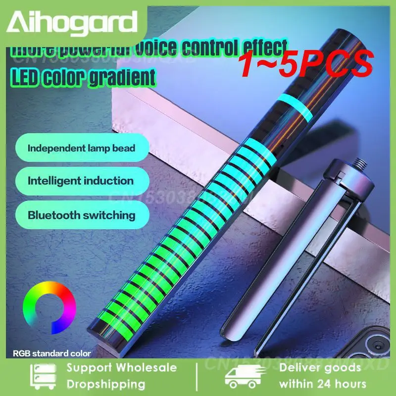 

Новинка, яркая RGB-подсветка для автомобиля, 1 ~ 5 шт.