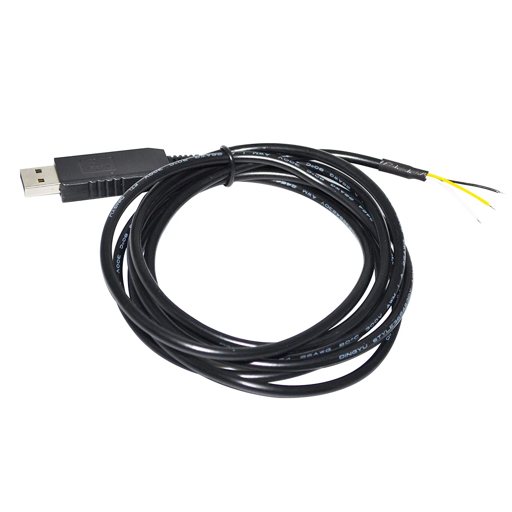 

FTDI FT232RL USB TO 3 CORE 3P WE WIRE END OPEN RS485 CONVERTER SERIAL COMMUNICATION CABLE USB-RS485-WE-1800-BT GND DATA A+ B-