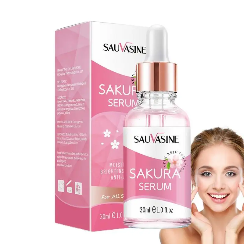 

Cherry Blossom Essence Eye Lifting Serums 30ml Facial Firming Moisturizer Helps Firm Smooth & Nourish Face Anti Age Skin Care