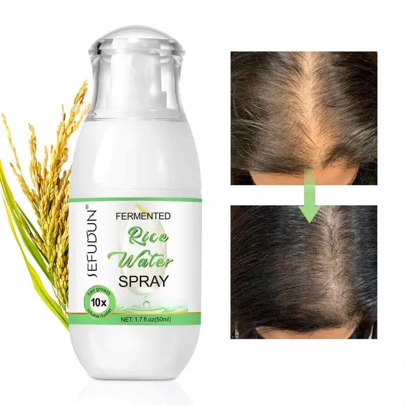 

Rice Water Spray Hair Growth Spray Conditioner Spray Hair Care Products 50ml