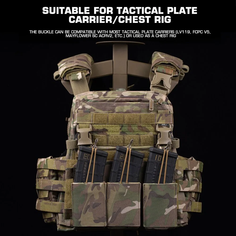 Тактический держатель пластины передний чехол с клапаном 545/762/556 тройной для