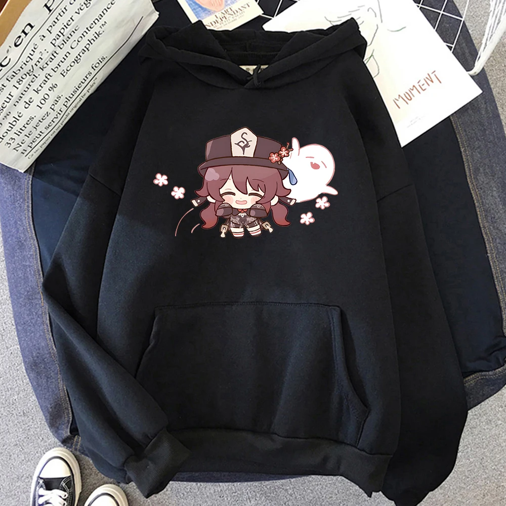 

100% new Harajuku fashion loose and comfortable women's cotton casual long sleeve hoodie Kawaii graphic print sports hoodie