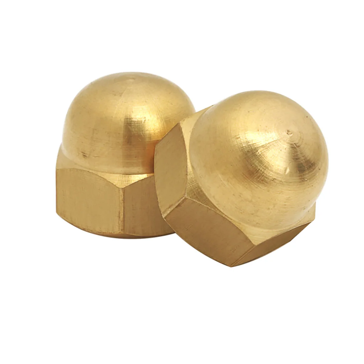 

M3M4M5M6M8M10M12M14M16M18M20 Brass Cap Lock Nut