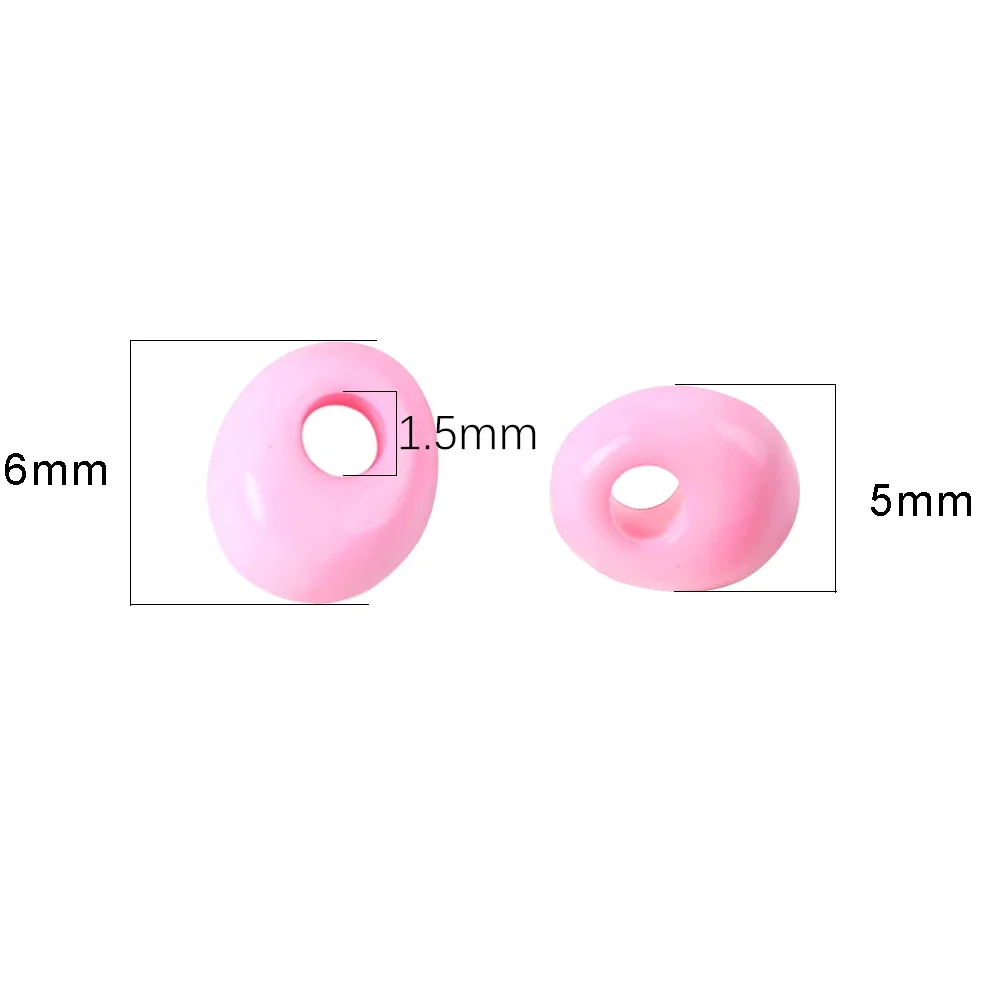 Бусины из акрила 10 г 5 мм