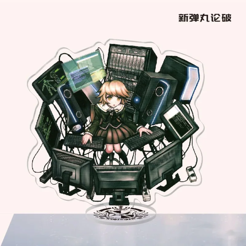 Фото Новая акриловая подставка 16 см с HD-печатью по мотивам аниме Danganronpa: креативная настольная игрушка-сувенир №3